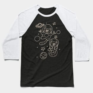 Cats in space Baseball T-Shirt